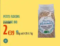 La Vie Claire Petits flocons d'avoine bio offre