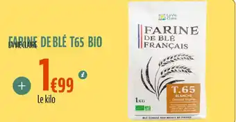 La Vie Claire Farine de blé t65 bio offre