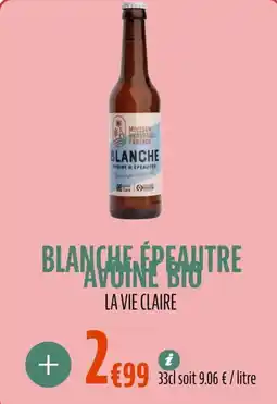 La Vie Claire Blanche épeautre "avoine bio offre