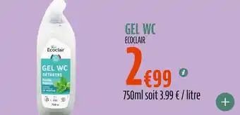 La Vie Claire ECOCLAIR Gel wc offre