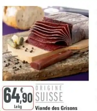 G20 Viande des Grisons offre