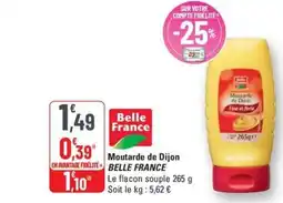 G20 BELLE FRANCE Moutarde de Dijon offre