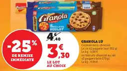 Hyper U Granola lu offre