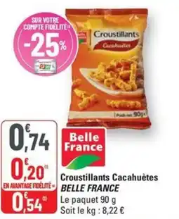 G20 BELLE FRANCE Croustillants Cacahuètes offre