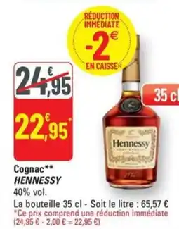 G20 HENNESSY Cognac offre