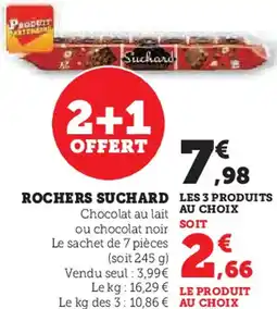 Hyper U Rochers suchard offre