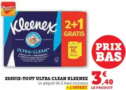 Hyper U Essuie-tout ultra clean kleenex offre