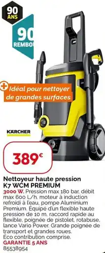 Weldom KÄRCHER Nettoyeur haute pression K7 WCM PREMIUM offre