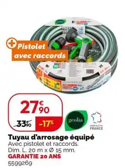 Weldom Tuyau d'arrosage équipé offre