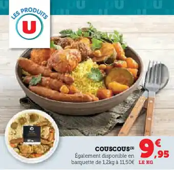 Hyper U Couscous offre