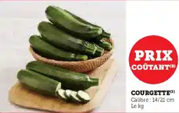 Hyper U Courgette offre