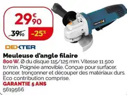 Weldom Meuleuse d'angle filaire offre