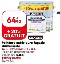 Weldom LUXENS Peinture extérieure façade Universelle offre