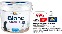 Weldom DULUX Peinture mur et plafond offre