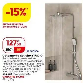 Weldom Colonne de douche studio offre