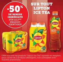 Bi1 Sur tout lipton ice tea offre