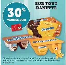 Bi1 Sur tout danette offre