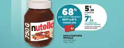 Bi1 Pate a tartiner nutella offre