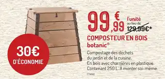 Botanic BOTANIC Composteur en bois offre