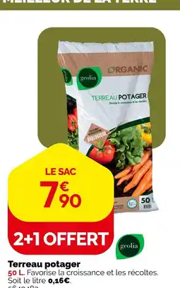 Weldom GEOLIA Terreau potager offre