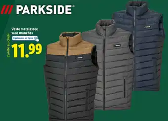 Lidl PARKSIDE Veste matelassée sans manches homme offre