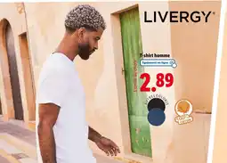 Lidl LIVERGY T-shirt homme offre