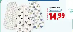 Lidl Disney baby Gigoteuse bébé offre