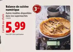 Lidl SILVERCREST Balance de cuisine numérique offre