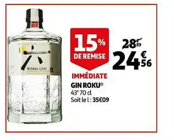Auchan Gin Roku offre