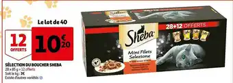 Auchan Sélection Du Boucher Sheba offre