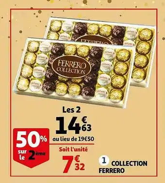 Auchan Collection Ferrero offre