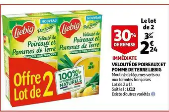 Auchan Velouté De Poireaux Et Pomme De Terre Liebig offre