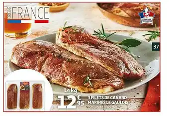 Auchan 3 Filets De Canard Marinés Le Gaulois offre