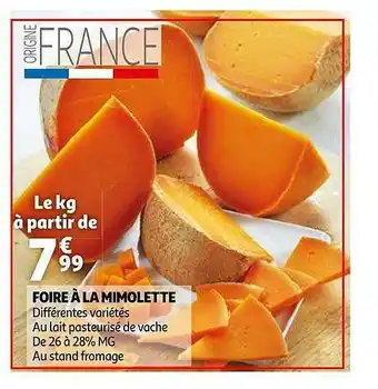 Auchan Foire à La Mimolette offre
