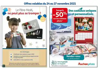 Auchan Cadeaux Uniques Et Personnalisés offre