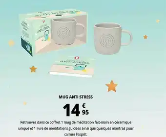 Auchan Mug Anti Stress offre