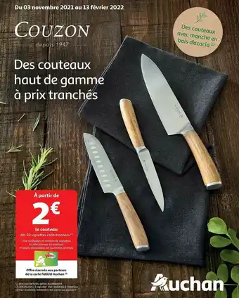 Auchan Le Couteau offre