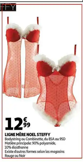 Auchan Ligne Mère Noël Steffy offre