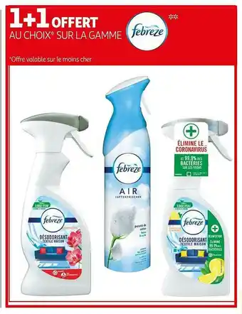 Auchan La Gamme Febreze offre