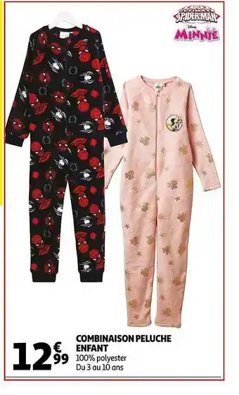 Auchan Combinaison Peluche Enfant offre