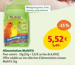 Maxi Zoo MultiFit Alimentation offre