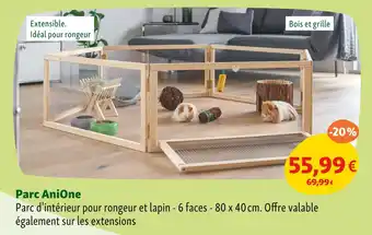 Maxi Zoo ANIONE Parc offre