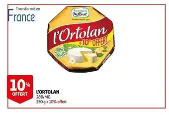 Auchan L'ortolan offre