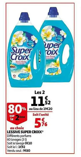 Lessive Super Croix