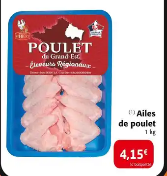 Colruyt Bruno Siebert Ailes de poulet offre