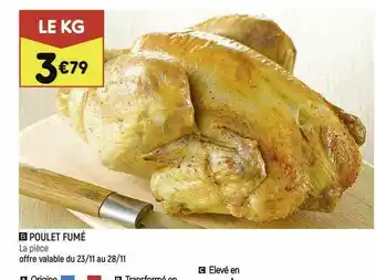 Leader Price Poulet Fumé offre