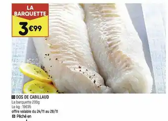 Dos De Cabillaud