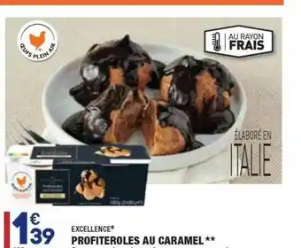 ALDI Profiteroles Au Caramel Excellence offre