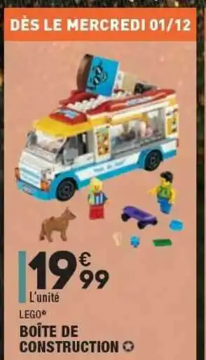 ALDI Boîte De Construction Lego offre