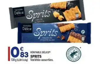 ALDI Sprits Véritable Délice offre